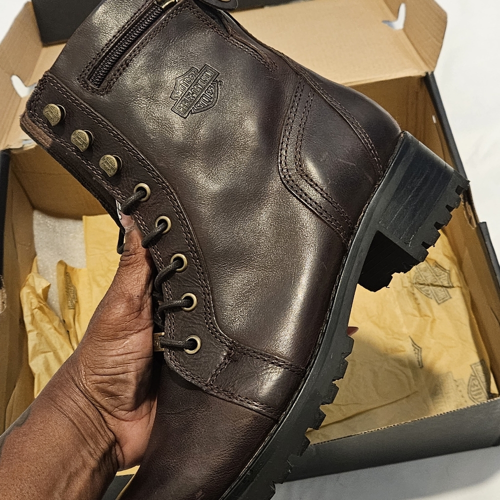 Used Woman's Harley-Davidson Bootie - Picture 2 of 4